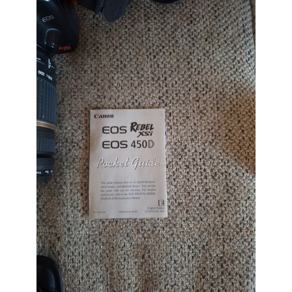 CANON DS126181 SLR DIGITAL CAMERA, Nice Bag, Extra Lens, Filters, Accessories‎ - Picture 15 of 16